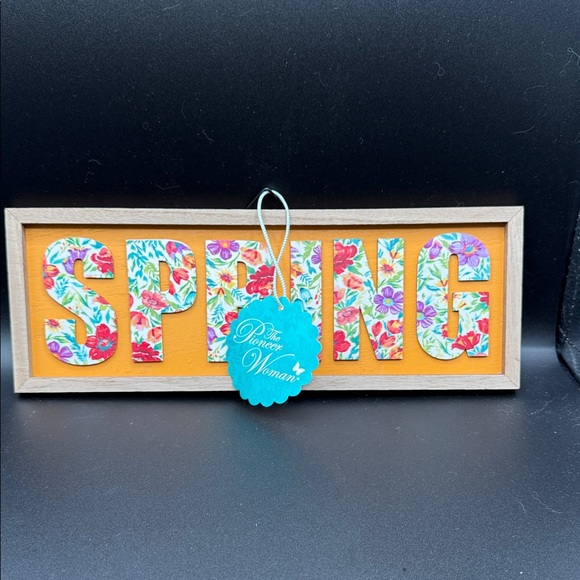 The Pioneer Woman Other - The Pioneer Woma Floral 'Spring' Wall Decor